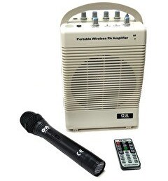 Resim Gold Audio GA200E El Mikrofonlu Seyyar Taşınabilir Amfi 