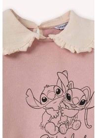 Resim Defacto Dısney Lılo & Stıtch 2li Takım Kız Bebek G8740a526spbr86 Pembe-br86 