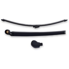 Resim Genel Markalar Skoda Octavia A6 2009-2012 Uyumlu Arka Cam Silecek Kolu Takımı 1z5955707a Siyah Lts 