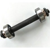 Resim Hombey Dağ Bisikleti Ön Vites + 2 Rolmanlı Boş Gövde Eksen Parçası - Hızlı Montajlı, Az Sürtünme, Dayanıklı Bisiklet Aksesuari Hızlı Kaldırma Çubuğu Hariç 