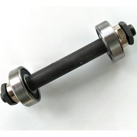 Resim Hombey Dağ Bisikleti Ön Vites + 2 Rolmanlı Boş Gövde Eksen Parçası - Hızlı Montajlı, Az Sürtünme, Dayanıklı Bisiklet Aksesuari Hızlı Kaldırma Çubuğu Hariç 