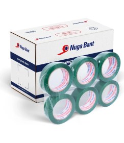 Resim Nuga 45 mm x 100 mt Yeşil Koli Bandı 24 Adet 