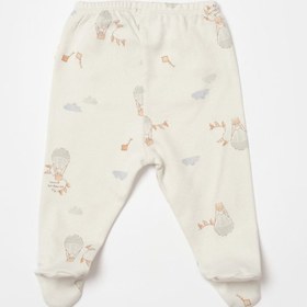 Resim Biorganic Teach Me Patikli Pantolon - Kiremit-Mint Yeşil / 6-9 Ay 