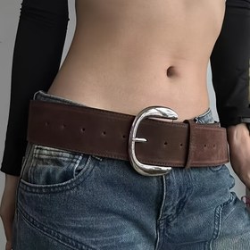 Resim Vintage Y2K Geniş Kemer, Kahverengi, Batı Tarzı, Tekstisiz Malzemeler, Hafif Vücut, Ortalama Boyut, Tüy Yok, Beli Sıkıcı, Kadınlar İçin, Küçük Topluluk Kişiliği, Günlük Seyahat, Hafta Sonu Rahat, Gece, Festival, Spor, Düğün, Parti, Kolej 