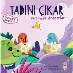 Resim Sincap Kitap Tadını Çıkar Karşınızda Dinozorlar 