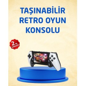 Resim 3D Ekranlı Mini Oyun Konsolu + Multimedya 