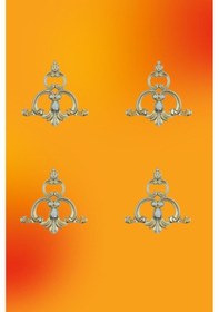 Resim Patina Saray Tavan Motif 15*16 cm 4 Adet 