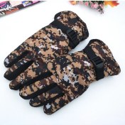 Resim Hailihui Store Kışlık Snowboard Kayak Eldivenleri Soğuk Hava Açık Hava Kayak ve Bisiklet Için Nefes Alabilir Su Geçirmez Eldivenler (Yurt Dışından) 