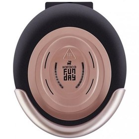 Resim Funday Rosegold Çıkarılabilir Plakalı Waffle Makinesi 1000w 