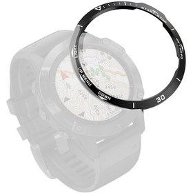Resim Garmin Fenix 6/6 Pro/ 6 Sapphire Smart Watch Steel Çember Yüzük, Bir Versiyon 