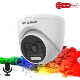Resim Hikvision DS-2CE76D0T-LPFS 2mp 1080P 2.8mm Smart Hybrid Light Dome Kamera 