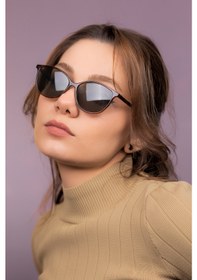 Resim Lunox LNX0044 Kathalina Kahve Unisex Güneş Gözlüğü 