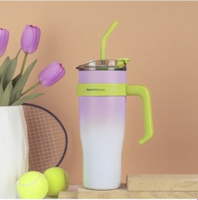 Resim North Pacific Pipetli Renkli Termos 1.2 L 