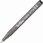 Resim Artlıne 0.4 mm Siyah Çizim Kalemi Drawıng System 234 