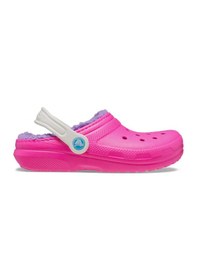 Resim Crocs 207010 Classic Lined Clog K Pembe Çocuk Terlik Pembe 