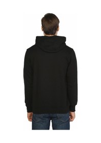 Resim Bant Giyim - Tech N9Ne Siyah Kapşonlu Erkek Sweatshirt 