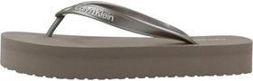 Resim CALVIN KLEIN CALVIN KLEIN Kadın Parmak Arası Vizon Terlik HW0HW03120 PBO 