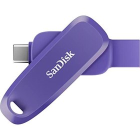 Resim Phone Drive SDDDC6-512G-G46PO 512GB Android Uyumlu USB 3.2 Gen 1 Flash Bellek Mor 