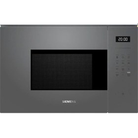 Resim Siemens BE525LMG2 Mikrodalga Fırın Ankastre Izgara Fonksiyonlu Gri 