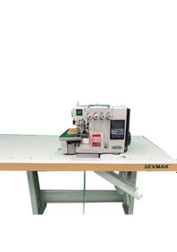 Resim Sevmak SK-04GT-UBT 4 İplik Otomatik Elektrikli Overlok Makinesi 