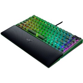 Resim Razer BlackWidow V4 75% Green Switch Us Layout Klavye RZ03-05003300-R3M1 