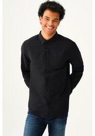 Resim Loft Erkek Gömlek Lf2037403 Siyah 