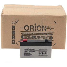 Resim Orion Orn613 6v 1.3ah 40 Adet Bakımsız Kuru Akü 