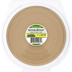 Resim Walker Tape German Brown Protez Saç Bandı Rulo (2.5 CM x 32.91 M) 