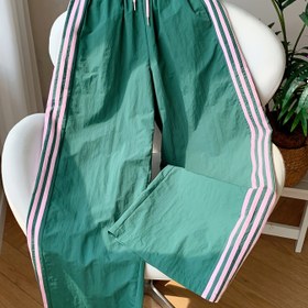 Resim Kadınlar İçin Y2K Tarzı Geniş Paça Pantolon - Yüksek Bel, İpli, Bol Kesim ve Cepli, Düz Renk, Günlük Kullanım İçin Mükemmel 