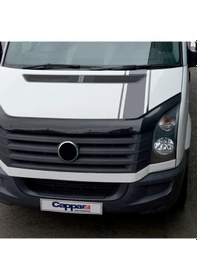 Resim Cappafe Vw Crafter Ön Kaput Koruyucu Rüzgarlık 4Mm Abs 2012-2017 