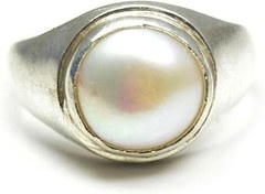 Resim 55 Karat İnci Yüzük 6 Karat Taş Som Gümüş Kalın Erkek Yüzük Boyutu 4,5,6,7,8,9,10,11,12,13 