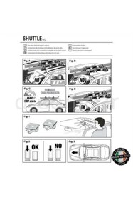 Resim Dreamcar Shuttle Mıknatıslı Kayak Bagajı Made in Italy 