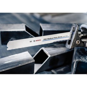 Resim Bosch Pro S 937 Hbf 4-12 Mm Metal Boru 5'li Panter Testere Ucu 150 Mm 2608658997 