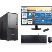 Resim Lenovo Thinkcentre Neo 50T Gen5 Intel Core I7 14700 16GB Ddr5 2tb SSD 23.8 Inç Monitör Windows 11 Home Nvidia GTX1650 4gb Masaüstü Bilgisayar 16502412UAS0GL00H04 + Zetta Flash Bellek 