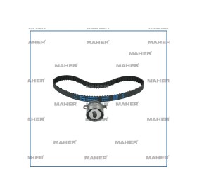 Resim Triger Seti Honda Cıvıc 1988-1995 Karb. / Crx / 106 Diş Gmb Kayışlı Ktb125 