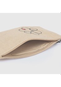 Resim Ju Yaratıcı Tasarım Hasır Kadın Portföy & Clutch Çanta Pati 