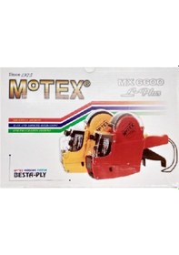 Resim Motex MX-6600 LPlus 10 Hane Etiketleme Makinesi Kırmızı 