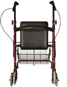 Resim Medkimsan Rolatör 4 Tekerli Yürüteç | Rollatör | Lüx Oturaklı 