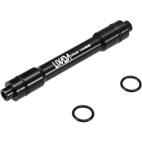 Resim Teltree Alüminyum 15mm Toros Bisikleti Tüp Ekseni 9mm Hızlı Çıkarma Kolu Dönüştürücü - Siyah 