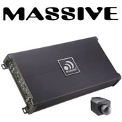 Resim Massive Ms-b5070.5k 5 Kanal 5500wat Profesyonel Oto Amfi Power 2 Ohm 4x100w Rms 1x 400w Rms Bas Kontrollü 