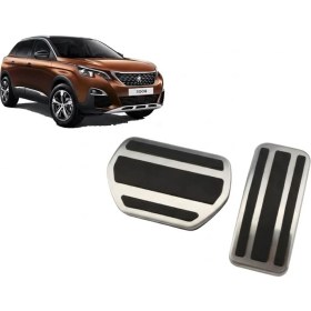 Resim Mrt Teknik Peugeot 3008 Uyumlu Orjinal Otomatik Pedal Seti 2 Parça 