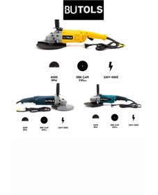 Resim MAXPLUS İspiral 230 luk taç motoru 2200 w 