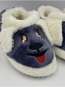 Resim Butik Füme İçi Polarlı Köpek Figürlü Çocuk/Bebek Pandufu 