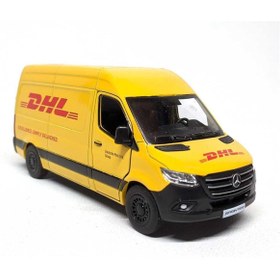 Resim Vardem Kinsmart Çek Bırak Mercedes-Benz Sprinter DHL 