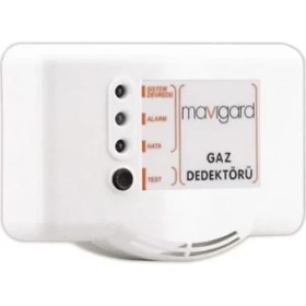Resim Mavigard GDR-220M Konvansiyonel Doğalgaz (Metan) Gaz Dedektörü, Röle Çıkışlı, 220V Ac 
