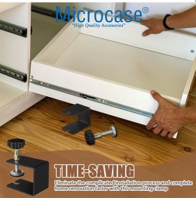 Resim Microcase Metal Çok Amaçlı Sabitleme Aparatı Mengene Al5451 