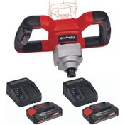 Resim Einhell TE-MX 18 li 2 x 2.5 ah Akülü Karıştırıcı Boya Harç Mikseri 