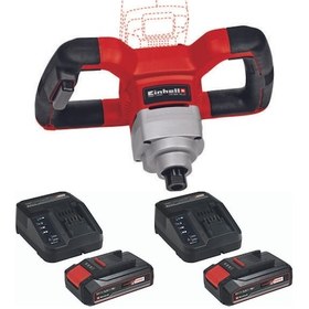Resim Einhell TE-MX 18 li 2 x 2.5 ah Akülü Karıştırıcı Boya Harç Mikseri 