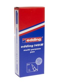 Resim Edding 149M 10'lu 1 MM Asetat Kalem Mavi 