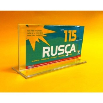 Şık Masaüstü Broşürlük A7 Dikey, Düzenli ve Kullanışlı Tasarım